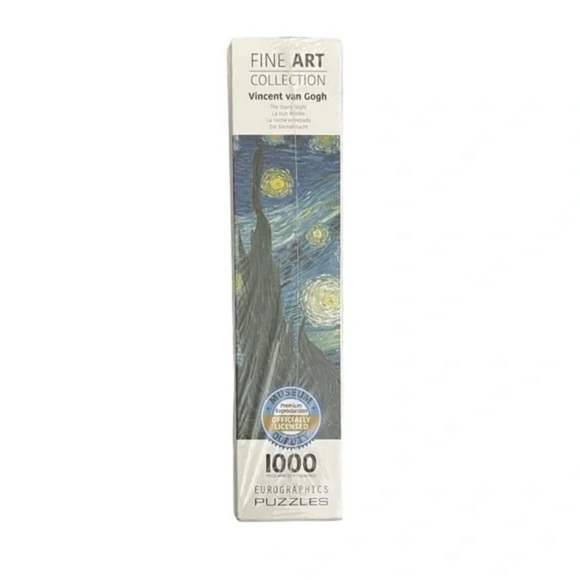 Eurographics Fine Art Collection Vincent Van Gogh The Starry Night - Picture 3 of 4